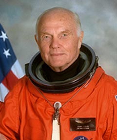 Джон Хершель Гленн (John Hershel Glenn), 1998, STS-95 («Дискавери»)