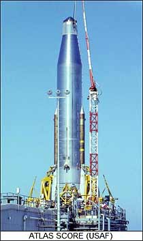 Ракета-носитель ATLAS SCORE (USAF)