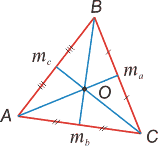 медианы треугольника