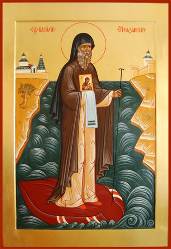 Святой Василий, епископ Рязанский (икона 1918)
